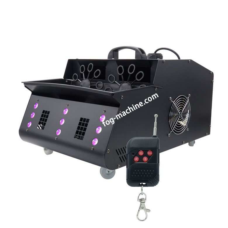 B05 LED 雙輪煙泡機(jī) LED煙霧泡泡一體機(jī)